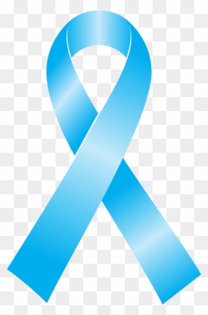 Prostate Cancer Awareness Ribbon Breast Cancer - Blue Ribbon Breast Cancer  - Free Transparent PNG Clipart Images Download