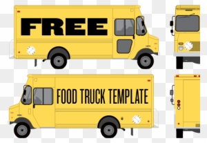 Food Truck Wrap Template By Studiofluid Food Truck Template Vector Free Transparent Png Clipart Images Download