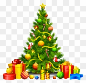 Christmas Tree Clip Art Free - Merry Christmas Tree Png