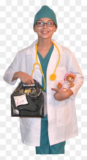 Com Introduces Authentic Doctor Costumes For - Kids Doctor Costume With Real Scrubs And Lab Coat,