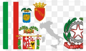 Heraldry Of Italy / Italian Flags & Coats Of Arms - Flag Of Bari Italy