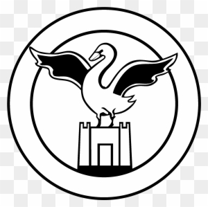 Swansea City Fc Logo Black And White Old Swansea City Badge Free Transparent Png Clipart Images Download