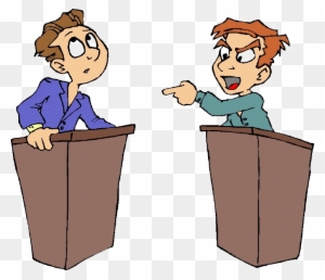 Politics Clipart Student Debate - Debating Clipart - Free Transparent