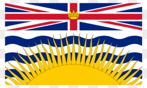 Ca Bc British Columbia Flag Icon - Flag Of British Columbia