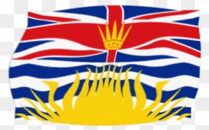 What A Recession In Canada - Cartoon British Columbia Flag