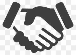Computer Icons Handshake Business Management - Shake Hands Icon Grey