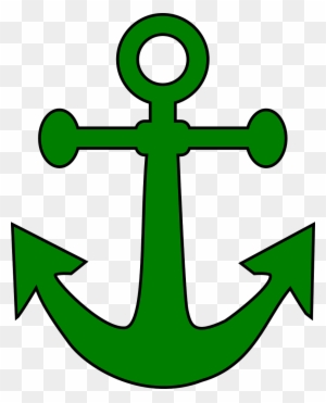 Anchor Green Navy Ship Nautical Png Image - Anchor Clip Art Free