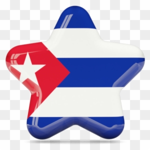 3d Graphics Flag Of Cuba - Puerto Rico Flag Star