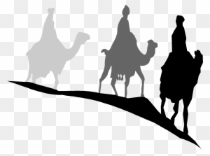 The Three Wise Men Silhouette - Three Wise Men Sketches - Free ...