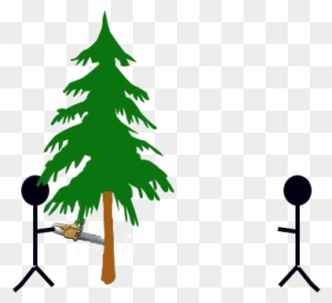 Yet - Tree Getting Cut Down Gif