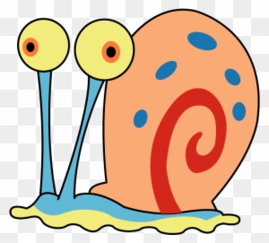 From Spongebob Squarepants - Gary The Snail Transparent - Free ...