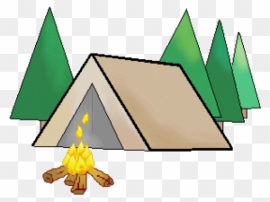 Tent Clipart Child Camp - Campsite Clip Art