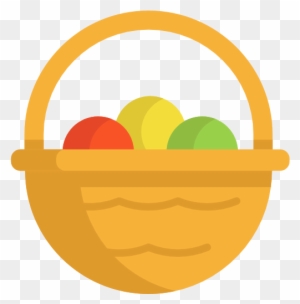 Fried Egg Clipart Protein - Eggs In Basket Icon