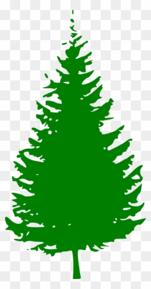 Pine Tree Clip Art Pine Tree Green Clip Art At Clker - Pine Tree Silhouette Vector