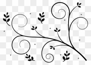Floral Leaf Designs - Simple Flower Pattern Png