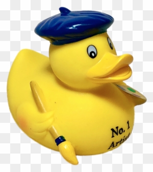 Artist Rubber Duck - Bath Toy