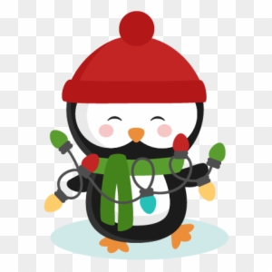Christmas Penguin Clipart - Cute Christmas Picture Clipart