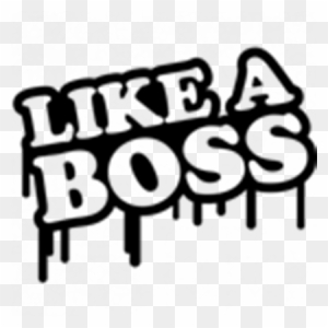 Like A Boss Logo C1 D75498183 Roblox Like A Boss Roblox Free Transparent Png Clipart Images Download - roblox pizza boss
