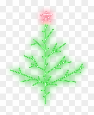 Christmas Tree Neon Neonlights Lights Freetoedit - Lodgepole Pine
