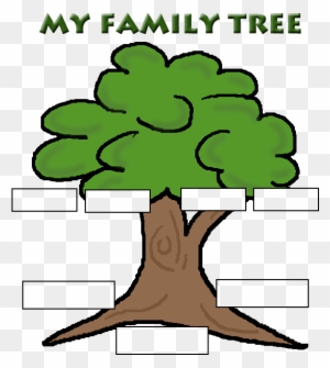 Family - Tree - Clip - Art - Blank Family Tree Template