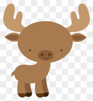 Download Baby Woodland Animals Clip Art Moose 838783 Baby Moose Clipart Free Transparent Png Clipart Images Download