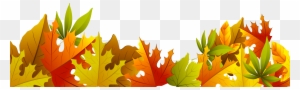 Decorative Autumn Leaves Png Clipart - Fall Leaves Clip Art