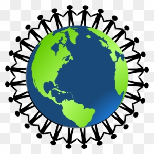 Peace Clipart World Peace Clip Art At Clker Vector - People Holding Hands Around The World