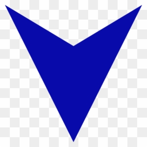 240 × 240 Pixels - Blue Arrow Pointing Down