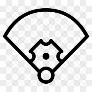 Baseball Field Icon - Baseball Field Icon