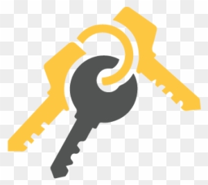 Keys Icon Png Student Housing Rentals Near Brock University - Keys Black And White