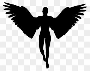 Angel, Divine, God, Feathers, Holy - Angel Silhouette Png