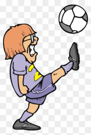 animated girl kicking a soccer ball free transparent png clipart animated ball