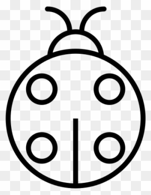 Ladybug Icon - Desenho De Joaninha Para Colorir - Free Transparent PNG  Clipart Images Download