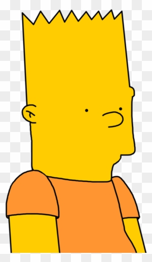 Bart Doing A Poker Face By Marcospower1996 - Poker Face On Cartoon - Free  Transparent PNG Clipart Images Download
