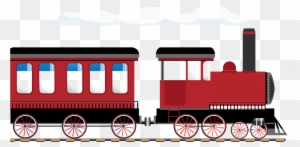 Train Rail Transport Steam Locomotive Illustration - Steam Locomotive