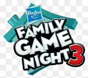 Clipart Family Game Night - Hasbro Family Game Night 3 Logo
