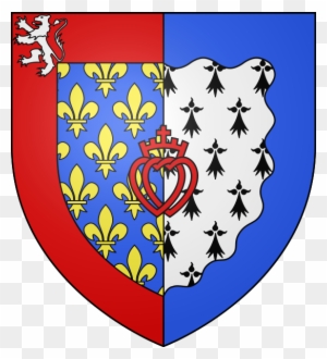 The Coat Of Arms Of Pays De La Loire Shows The Interlinked - Pays De La Loire Flag