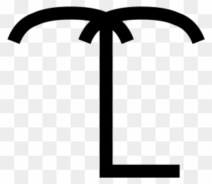 Japanese Map Symbol - Symbol For The Woods