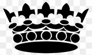 Crown Royal Majestic Power Jewelry Symbol - King Crown Png Black