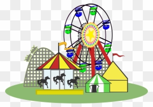 Carnival Clip Art - Amusement Park Clipart