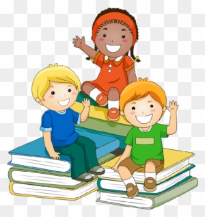 School Children Cartoon - My First Grade Journal - Free Transparent PNG ...