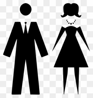 silhouette man and woman