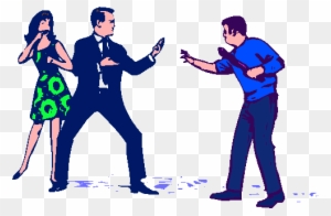 Man Defending Woman - Dos Hombres Peleando Por Una Mujer - Free