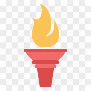 Olympic Torch Png - Torch Flat Icon