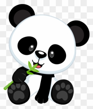 Luxury Panda Bear Clipart Ckren Uploaded This Image - Topo De Bolo Panda