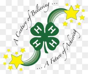 4 H Logo Clipart - 4 H Clover