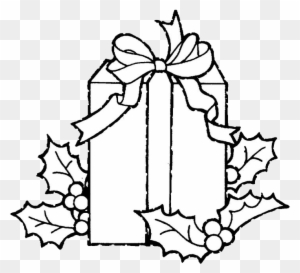 Christmas Gift Coloring Page - Christmas Gifts Coloring Pages
