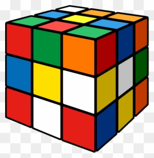 Rubiks Cube Mix1-3d - Rubik's Cube Vector Png