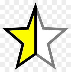 Image Of A Star 10, Buy Clip Art - Star Png Icon White