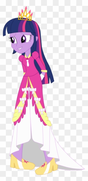 Sketchmcreations, Clothes, Coronation Dress, Dress, - My Little Pony Equestria Girl Twilight In Dress